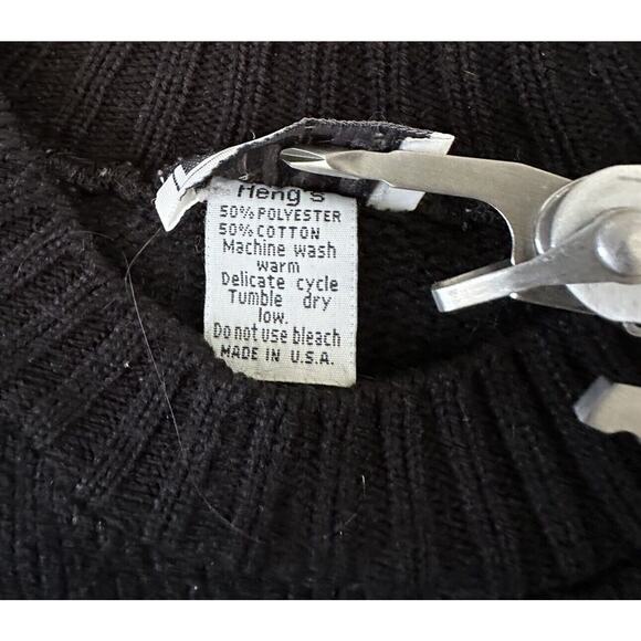 Vintage Olympics Netherlands Amsterdam 1928 Knit Sweater Adult Large USA Made - Picture 5 of 8